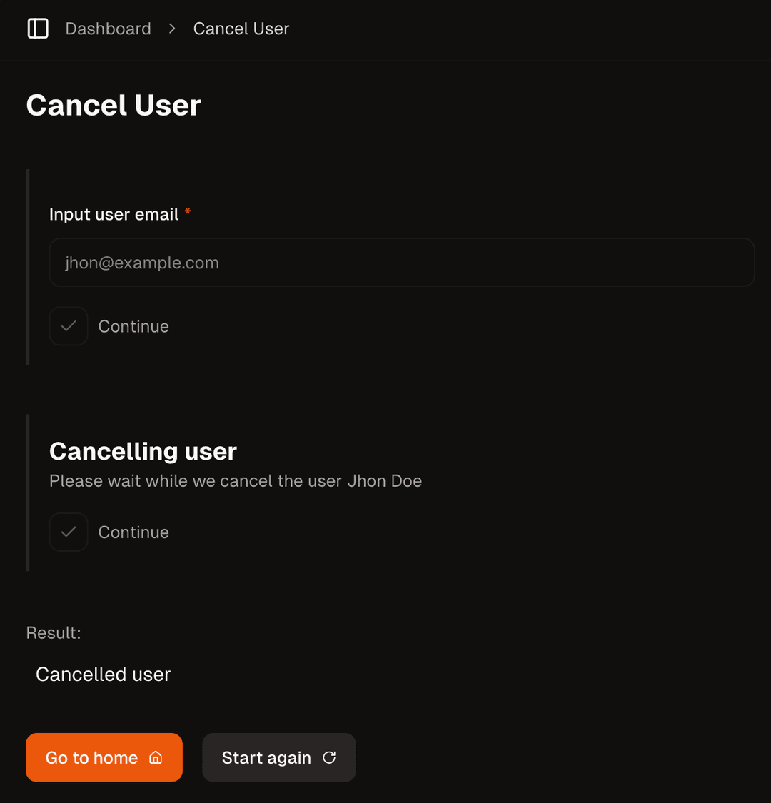 overtool dashboard